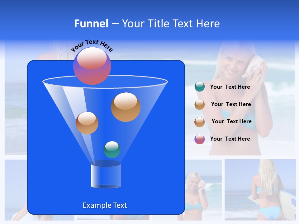 Beach Sky Erotic PowerPoint Template