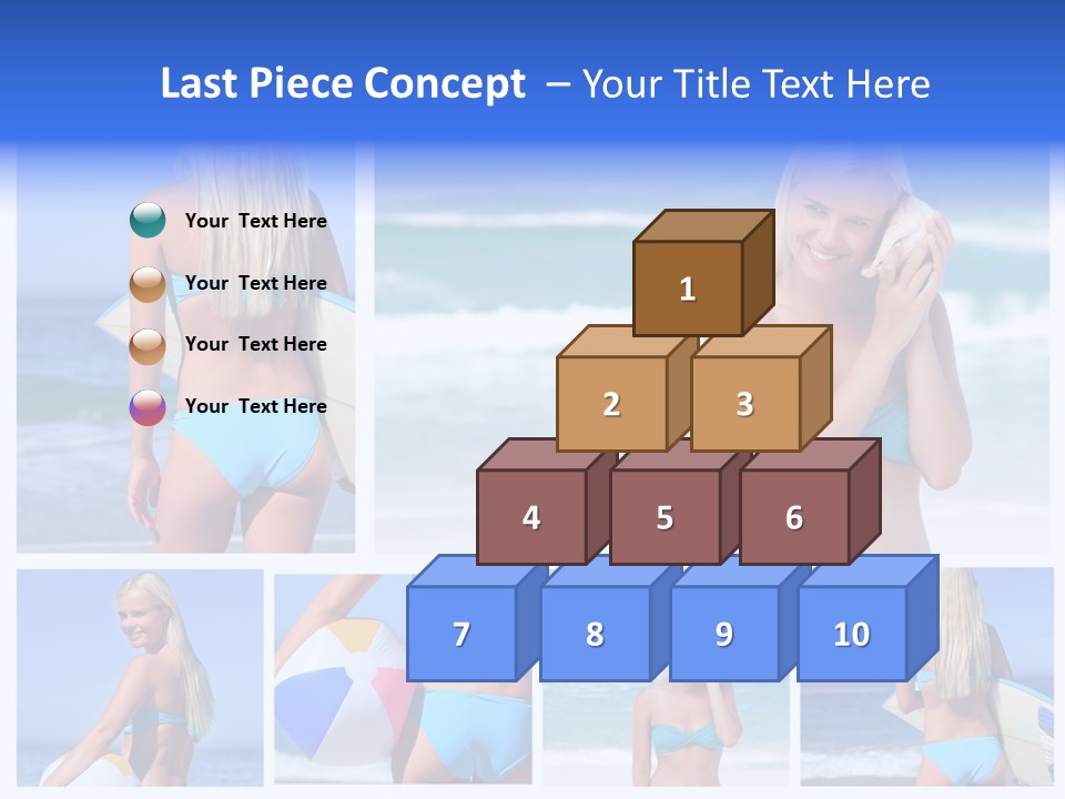 Beach Sky Erotic PowerPoint Template