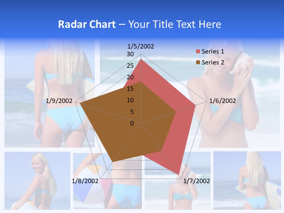 Beach Sky Erotic PowerPoint Template