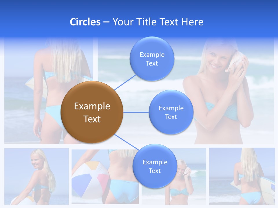 Beach Sky Erotic PowerPoint Template