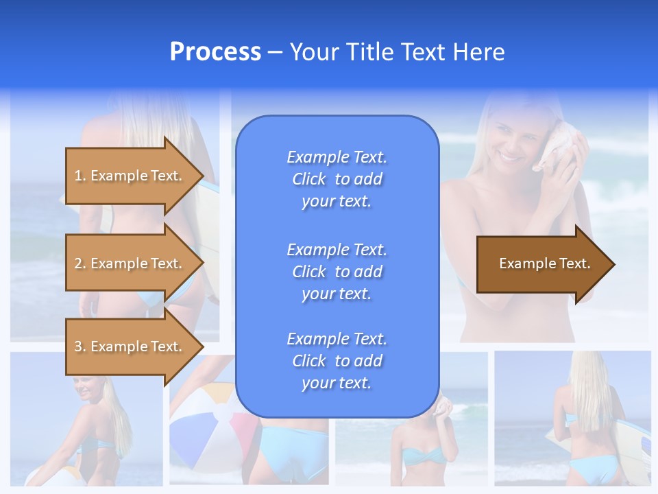 Beach Sky Erotic PowerPoint Template