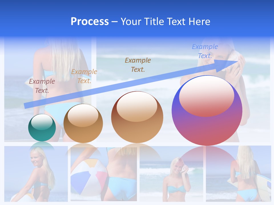 Beach Sky Erotic PowerPoint Template