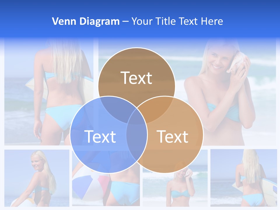Beach Sky Erotic PowerPoint Template