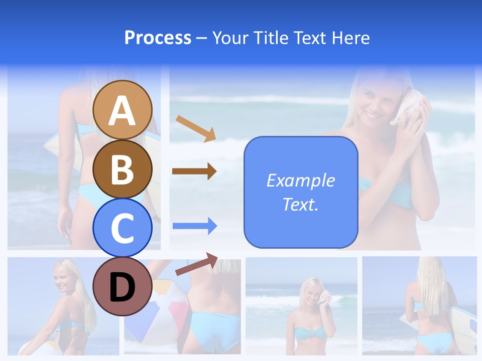 Beach Sky Erotic PowerPoint Template