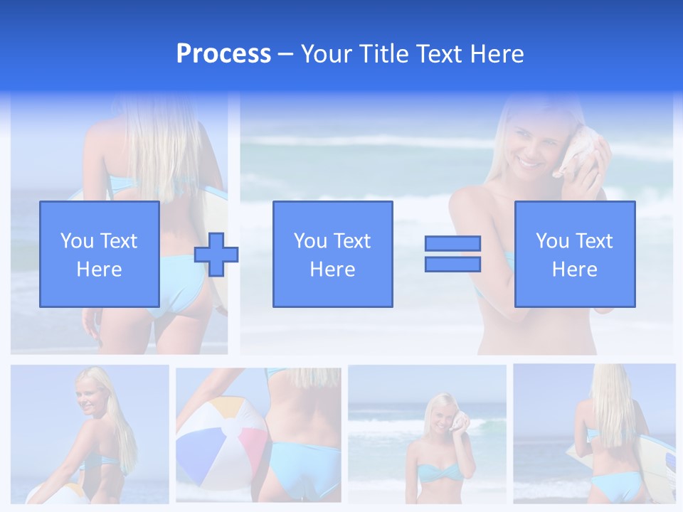 Beach Sky Erotic PowerPoint Template