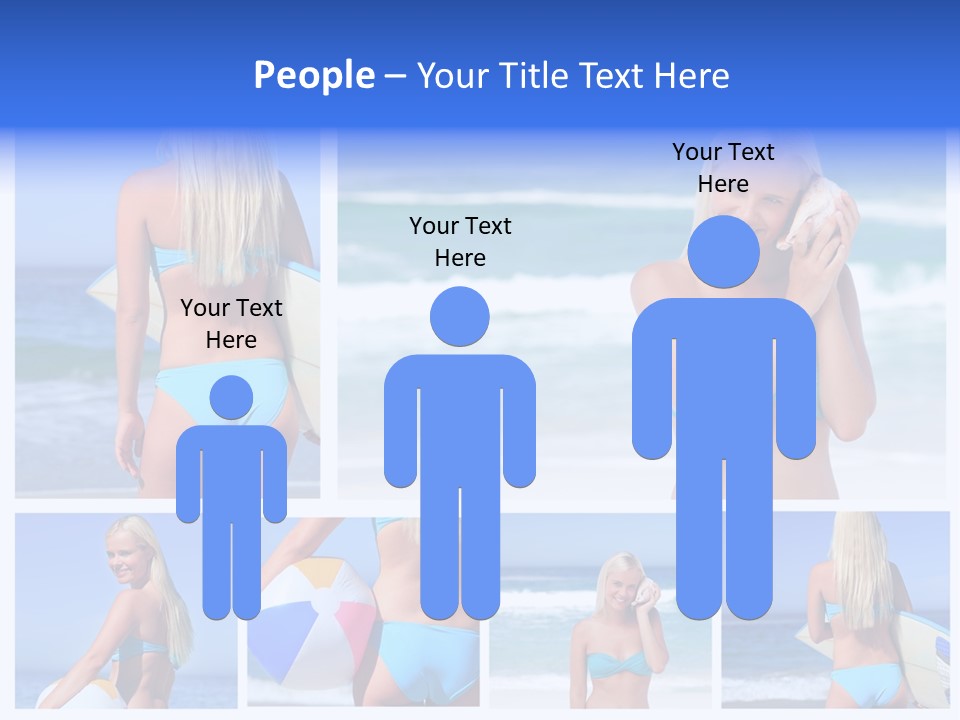 Beach Sky Erotic PowerPoint Template