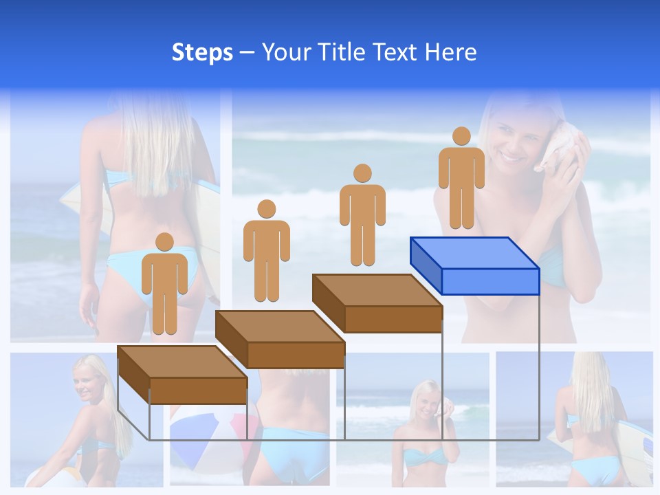 Beach Sky Erotic PowerPoint Template