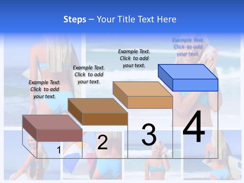 Beach Sky Erotic PowerPoint Template