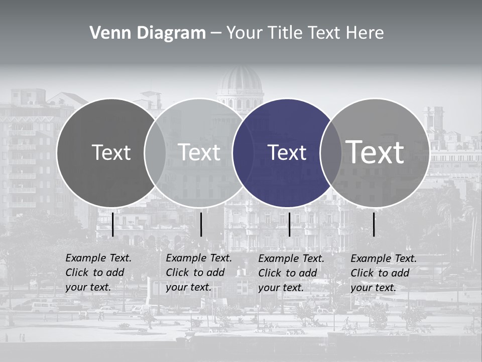 Grunge Landscape Aerial PowerPoint Template