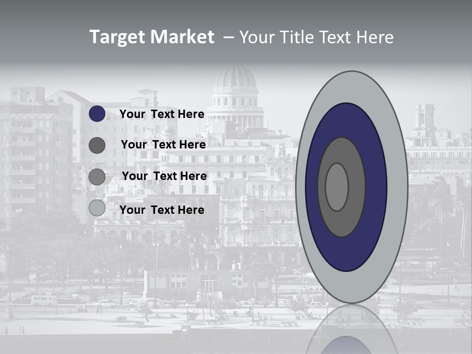 Grunge Landscape Aerial PowerPoint Template