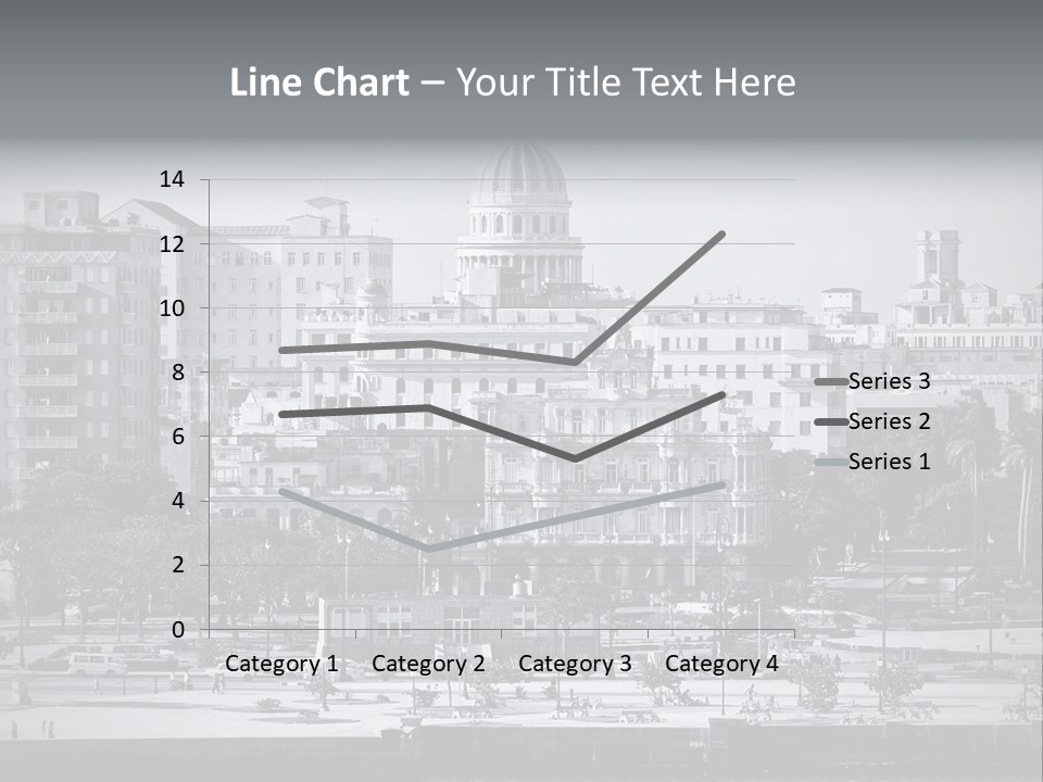 Grunge Landscape Aerial PowerPoint Template