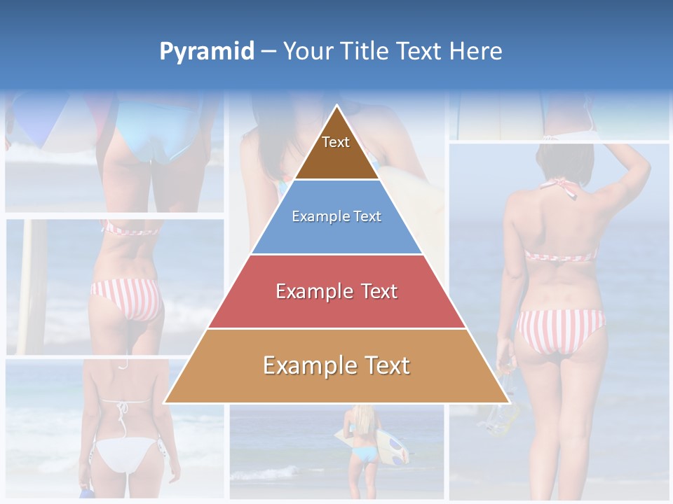 Surfboard Isolated Skin PowerPoint Template