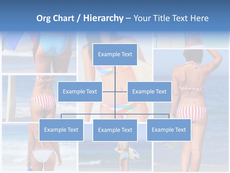 Surfboard Isolated Skin PowerPoint Template