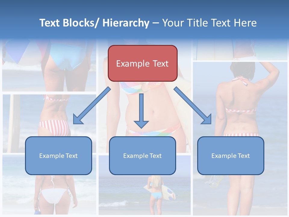 Surfboard Isolated Skin PowerPoint Template