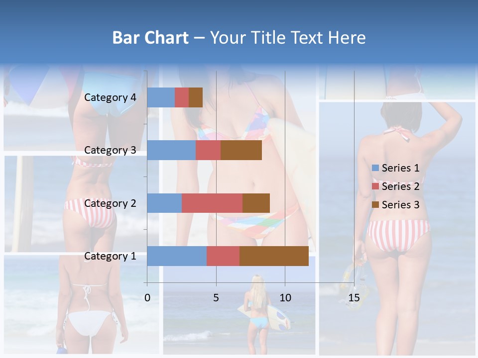 Surfboard Isolated Skin PowerPoint Template