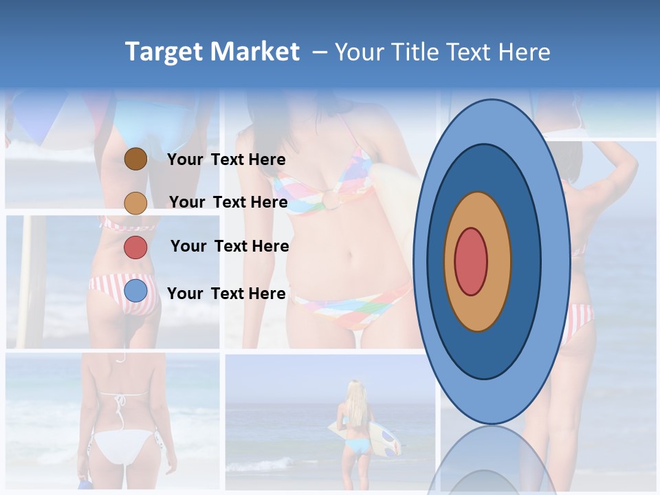 Surfboard Isolated Skin PowerPoint Template