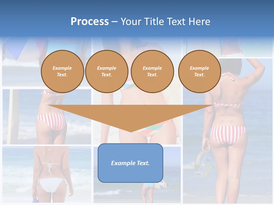 Surfboard Isolated Skin PowerPoint Template