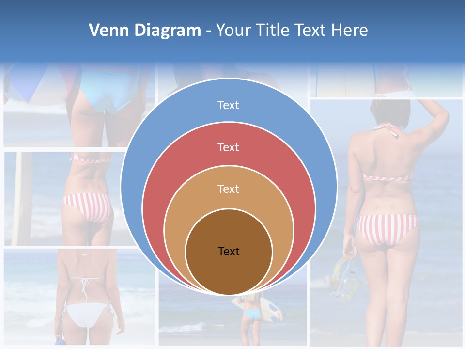 Surfboard Isolated Skin PowerPoint Template