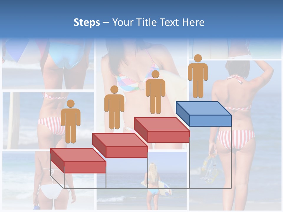 Surfboard Isolated Skin PowerPoint Template