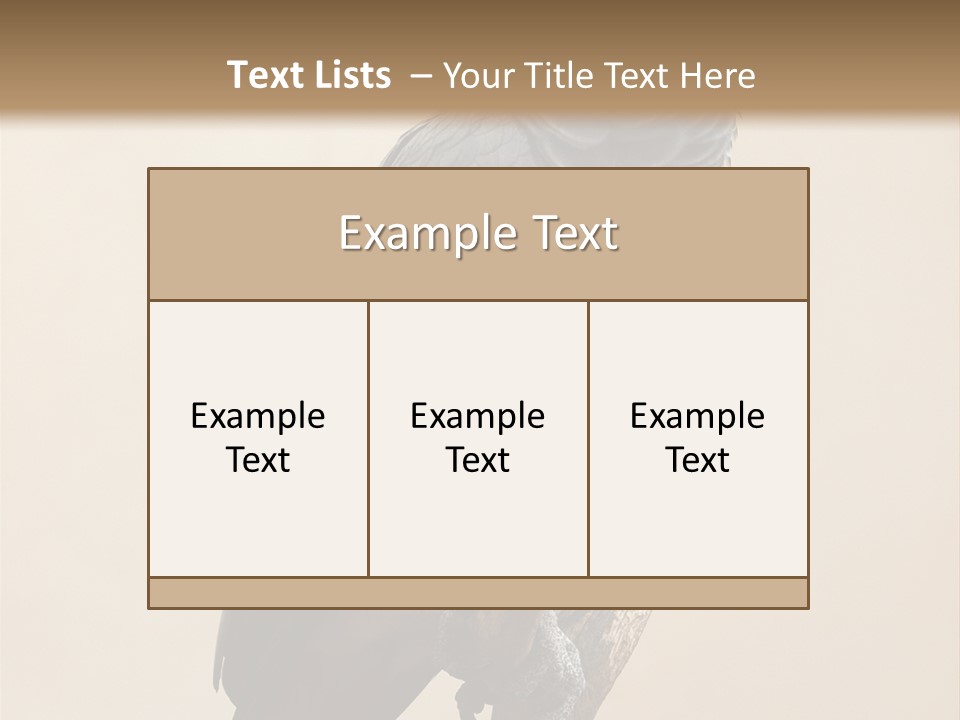 Color Alertness Zoo PowerPoint Template