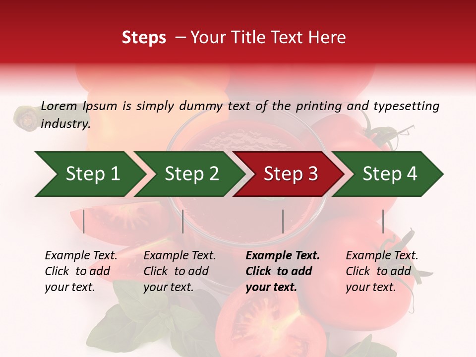 Beverage Still Nature PowerPoint Template