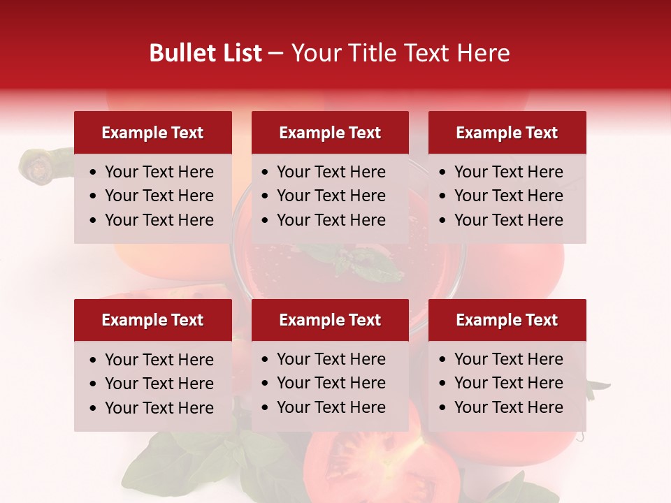 Beverage Still Nature PowerPoint Template