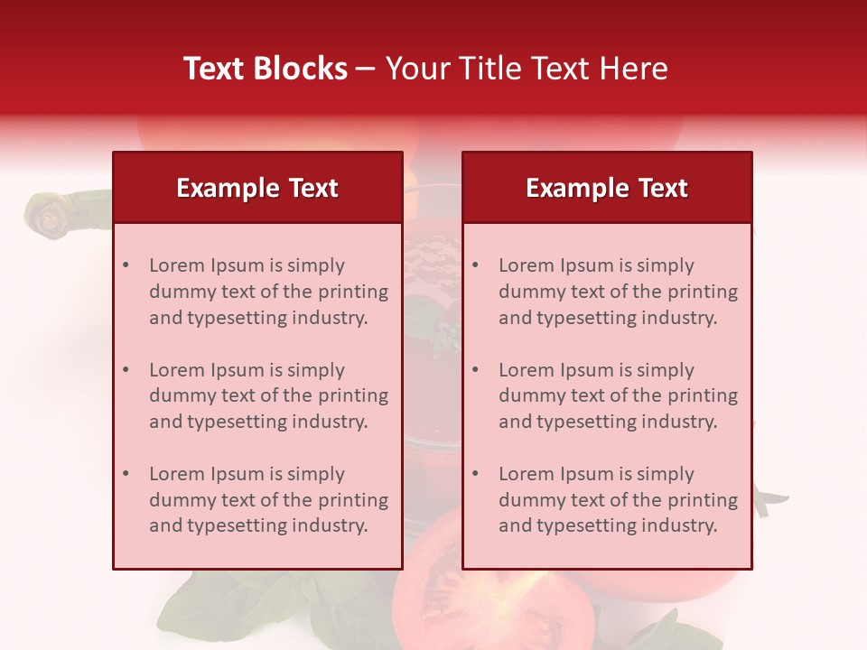 Beverage Still Nature PowerPoint Template