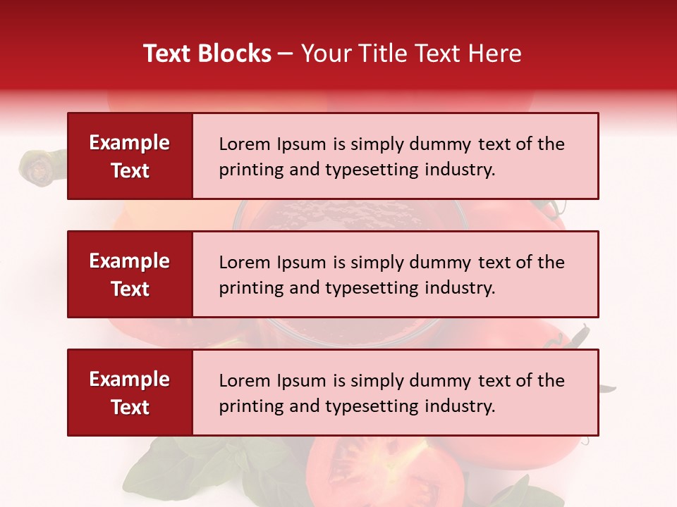 Beverage Still Nature PowerPoint Template