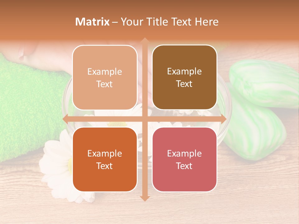 Camomile Spa Salon PowerPoint Template