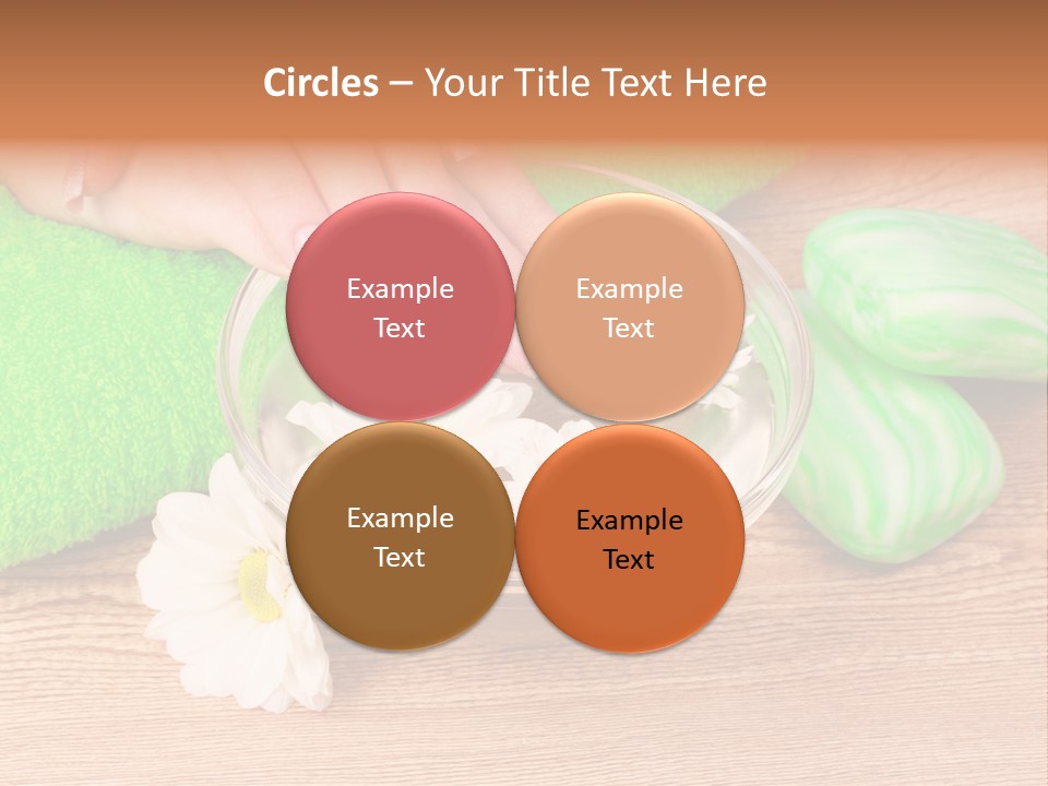 Camomile Spa Salon PowerPoint Template