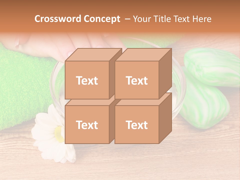 Camomile Spa Salon PowerPoint Template