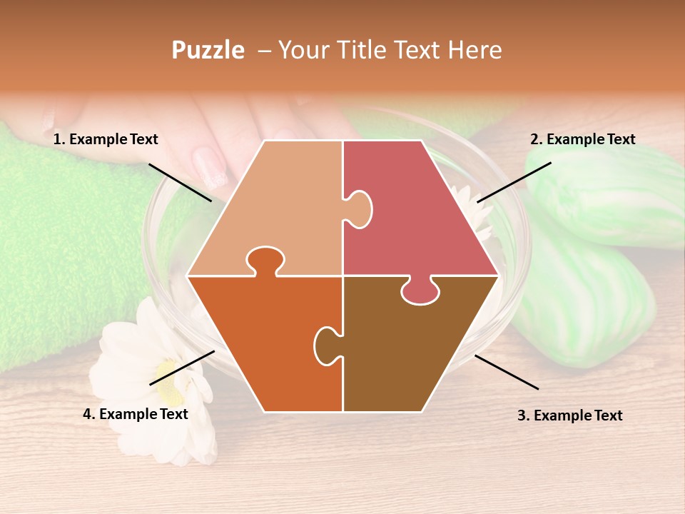 Camomile Spa Salon PowerPoint Template