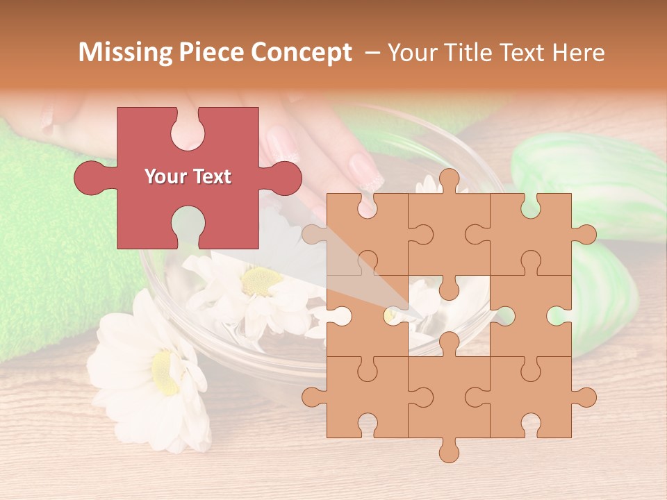 Camomile Spa Salon PowerPoint Template