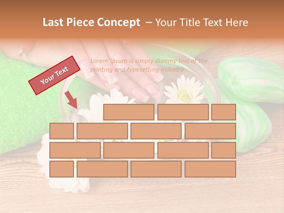 Camomile Spa Salon PowerPoint Template