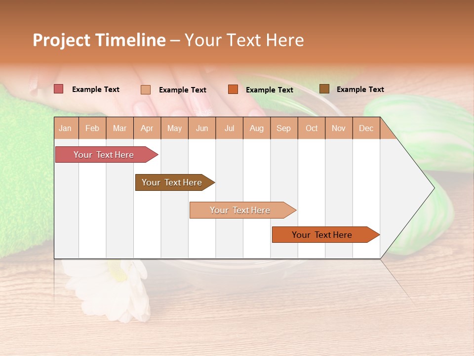 Camomile Spa Salon PowerPoint Template