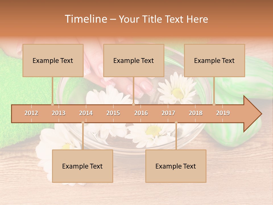 Camomile Spa Salon PowerPoint Template