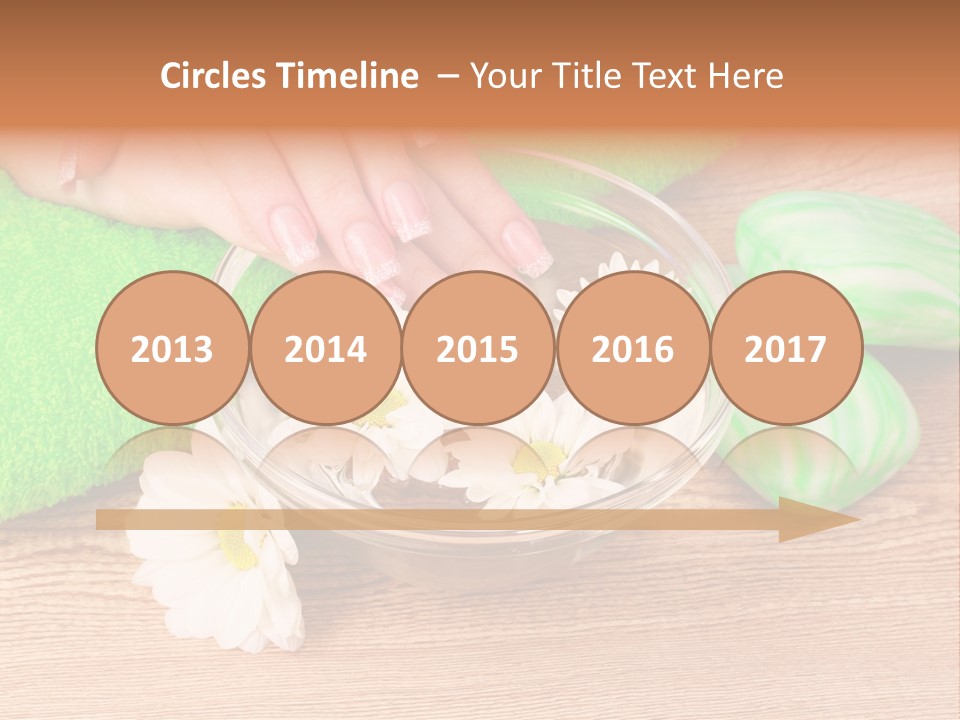 Camomile Spa Salon PowerPoint Template