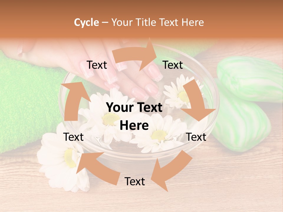 Camomile Spa Salon PowerPoint Template