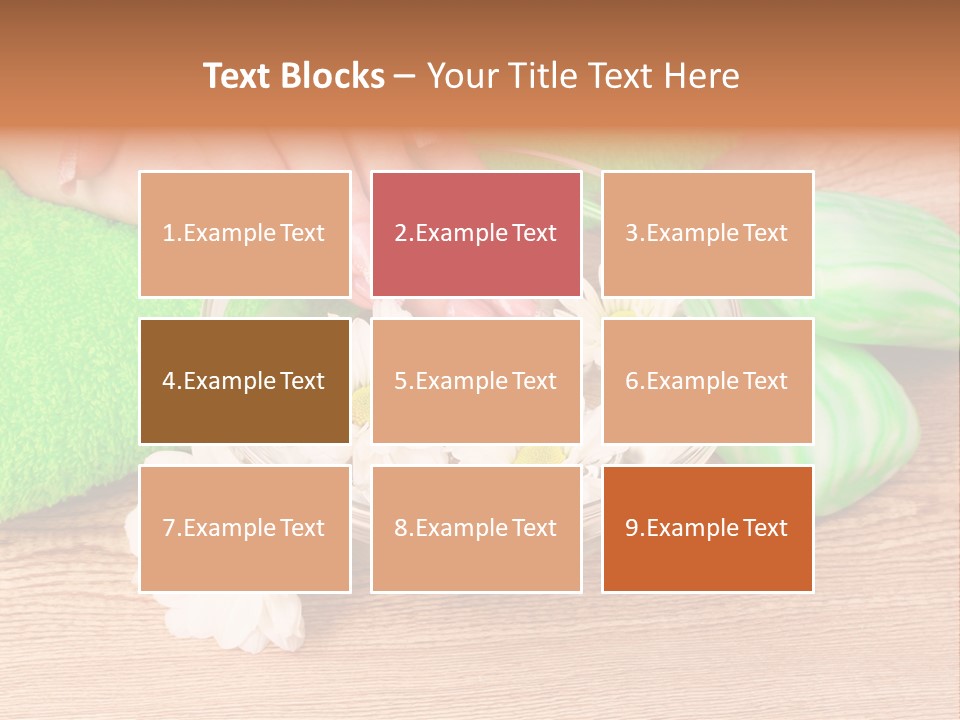 Camomile Spa Salon PowerPoint Template