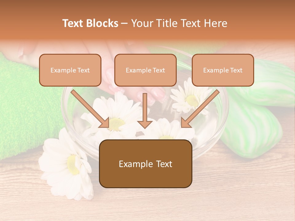 Camomile Spa Salon PowerPoint Template