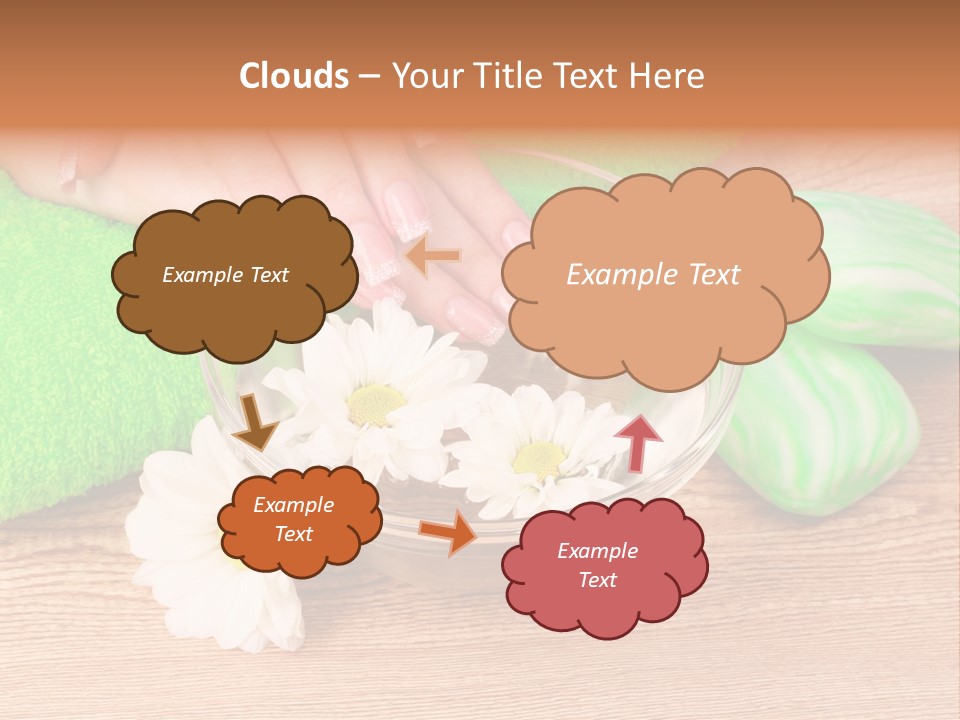 Camomile Spa Salon PowerPoint Template