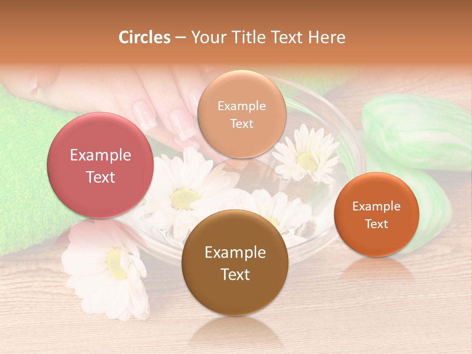 Camomile Spa Salon PowerPoint Template