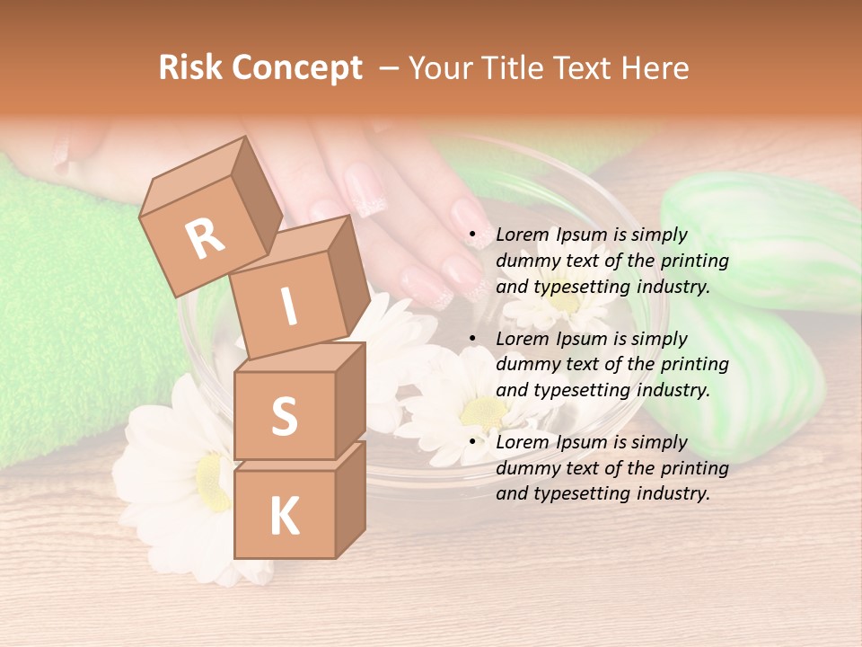 Camomile Spa Salon PowerPoint Template