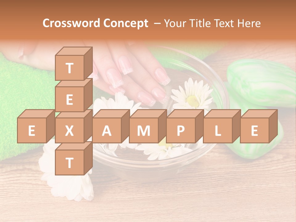 Camomile Spa Salon PowerPoint Template