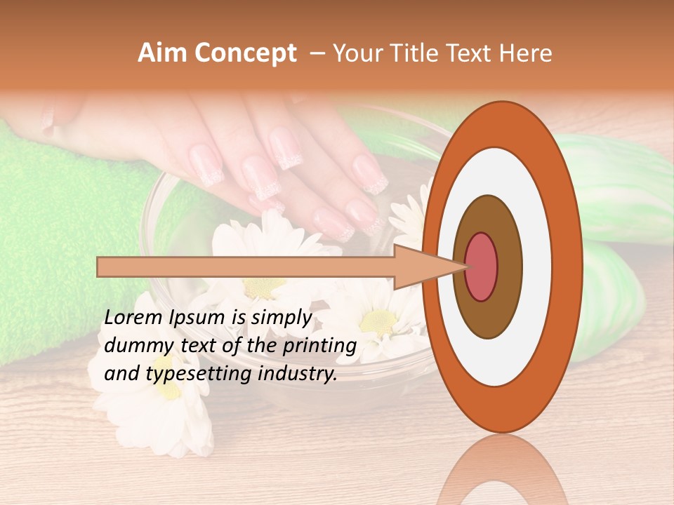 Camomile Spa Salon PowerPoint Template