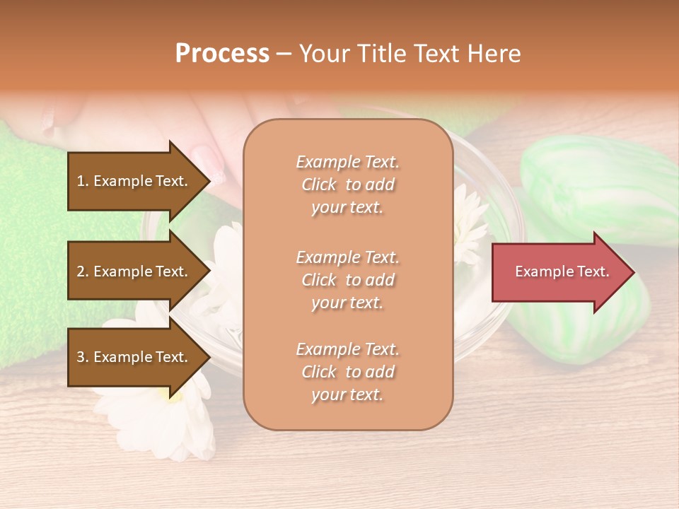 Camomile Spa Salon PowerPoint Template