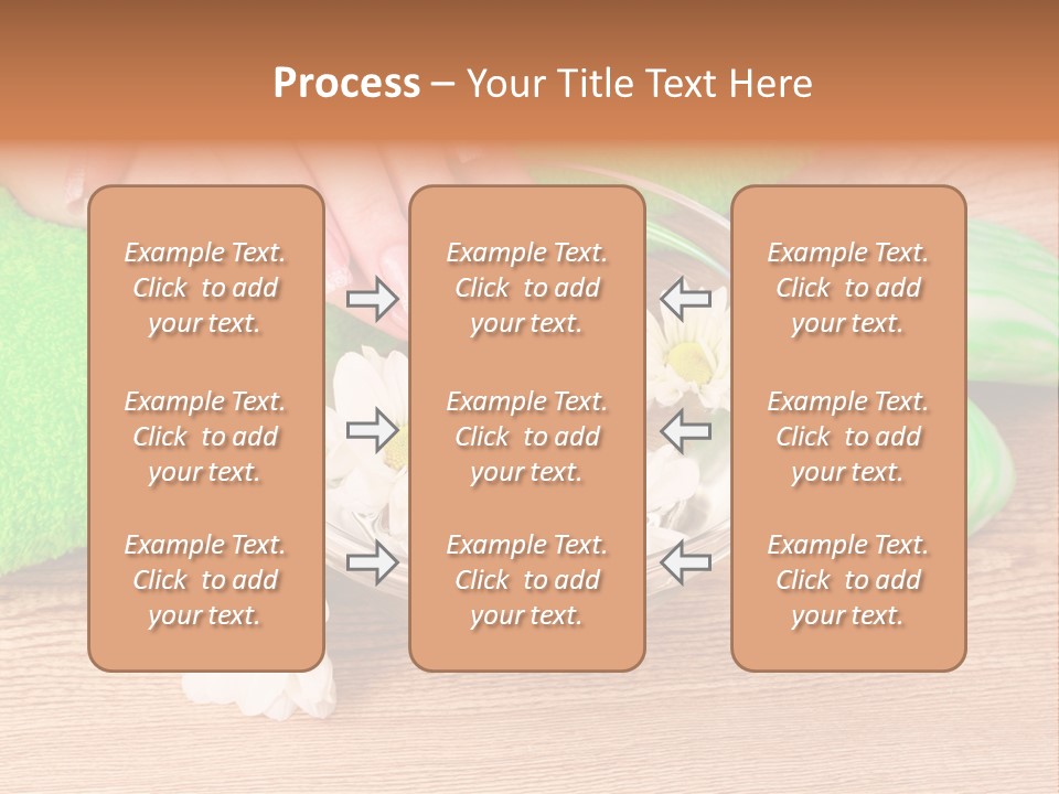 Camomile Spa Salon PowerPoint Template