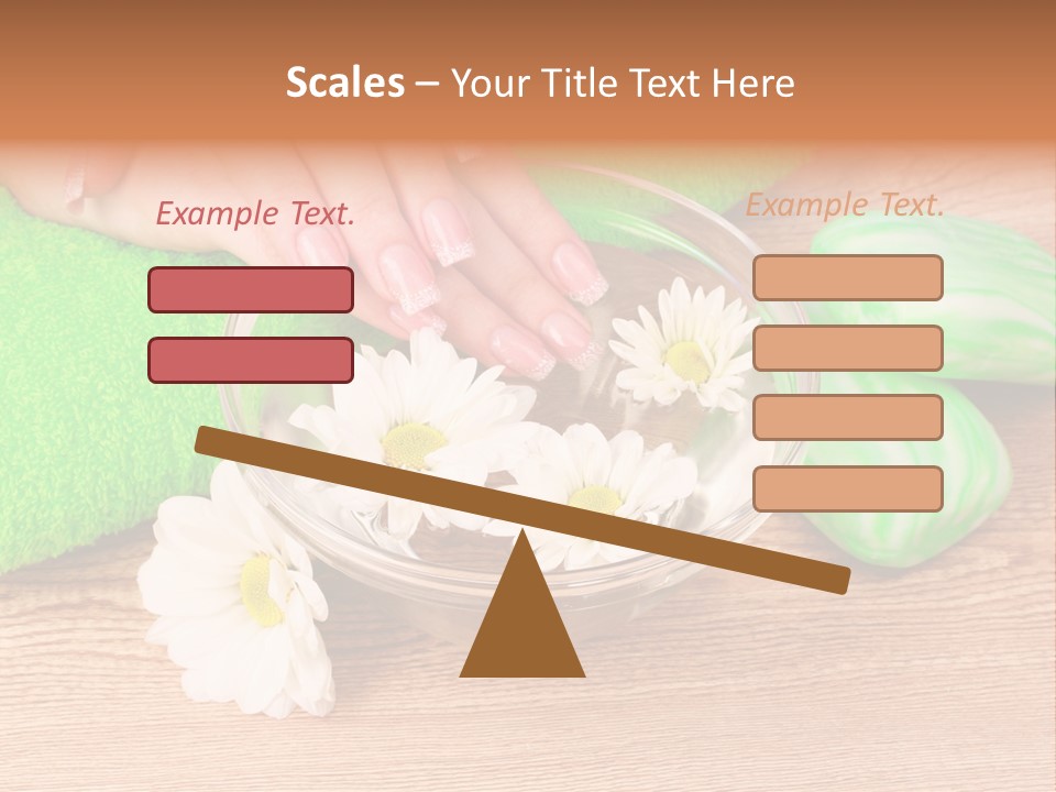 Camomile Spa Salon PowerPoint Template