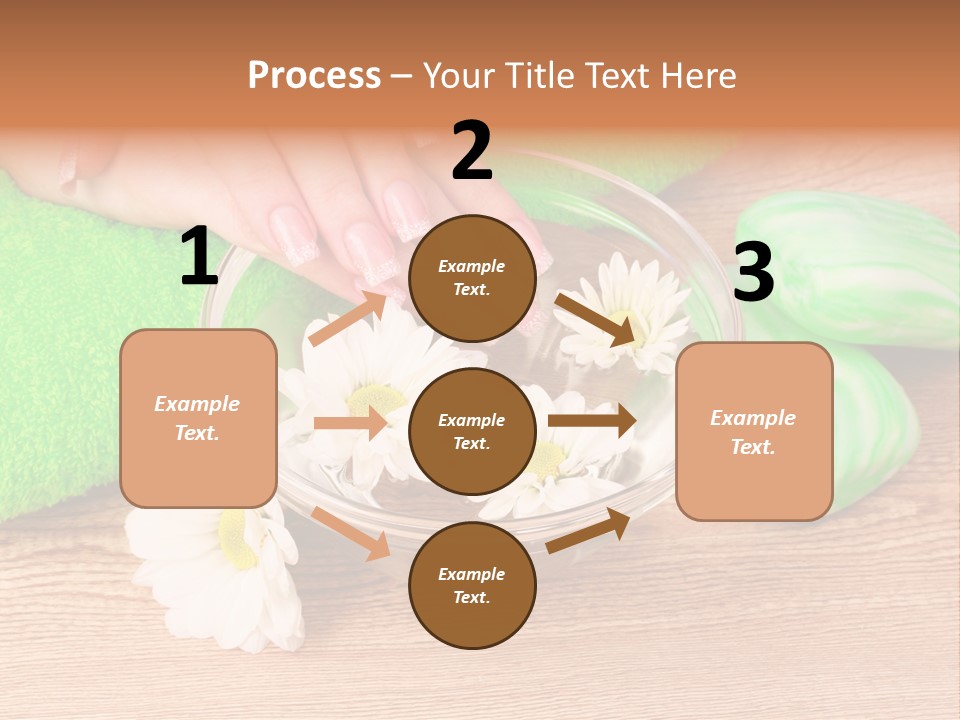 Camomile Spa Salon PowerPoint Template