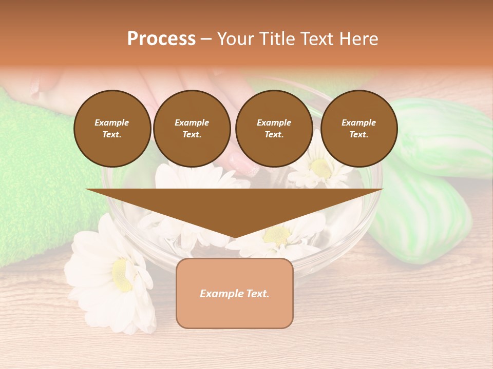 Camomile Spa Salon PowerPoint Template